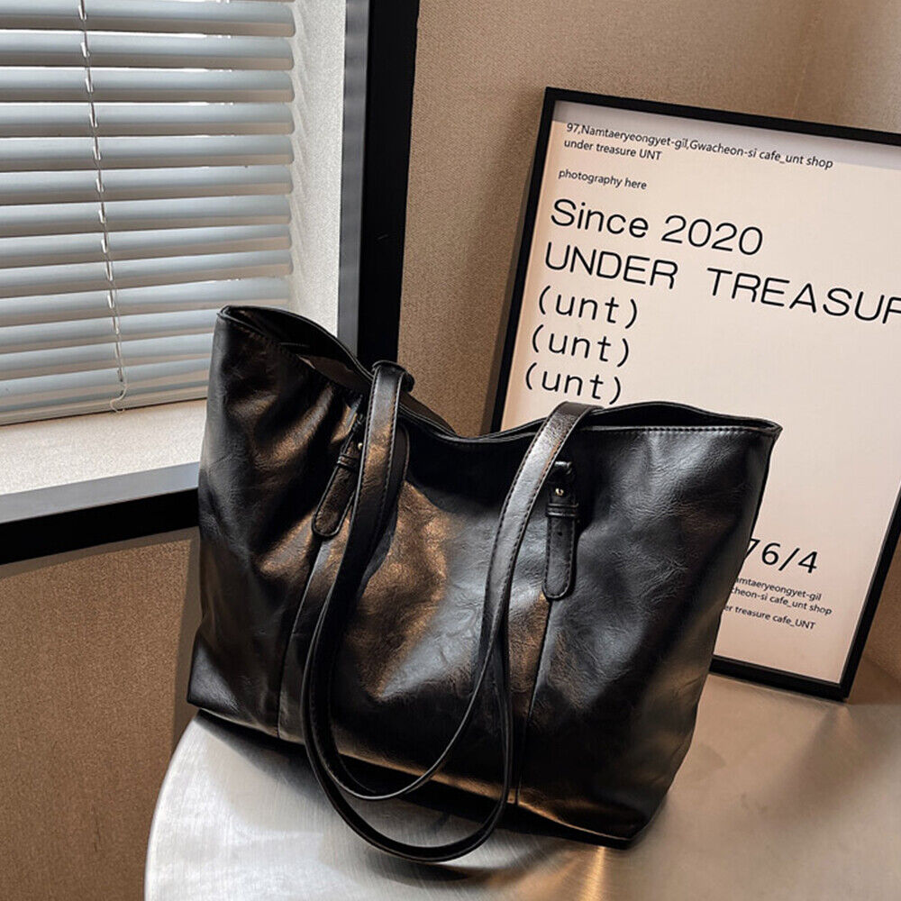 Women Lady Leather Handbag Shoulder Messenger Satchel Tote Crossbody Purse Bag 24Hr Smart